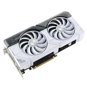 Asus Nvidia GeForce RTX 4070 Super Videokaart WHITE OC 12 GB GDDR6X-RAM PCIe x16 HDMI, DisplayPort Overclocked