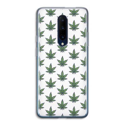 Weed: OnePlus 7 Pro Transparant Hoesje