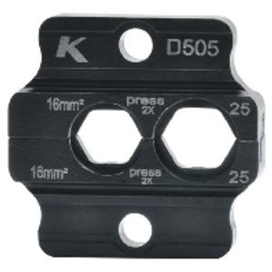 D505  - Hexagon tool insert 16...25mm² D505