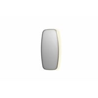 INK SP30 spiegel - 50x4x100cm contour in stalen kader incl indir LED - verwarming - color changing - dimbaar en schakelaar - geborsteld RVS 8409753