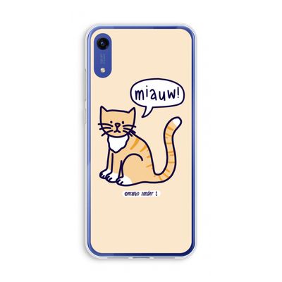Miauw: Honor Play 8A Transparant Hoesje