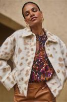 Karlie brushed jacket - kit/cognac - 13181 Karlie brushed jacket - kit/cognac - 13181