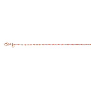 iXXXi Ketting Collier Slim Ball Coral Rosé 45 cm