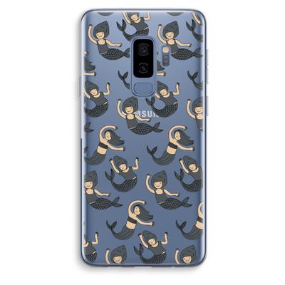 Zeemeermin: Samsung Galaxy S9 Plus Transparant Hoesje