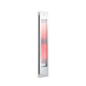 Sunshower Pure Solo White Infrarood Opbouwapparaat 20x125x18 cm Aluminium Wit