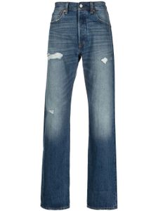 Levi's jean bootcut à effet usé - Bleu