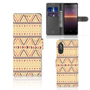 Sony Xperia 10 II Telefoon Hoesje Aztec Yellow