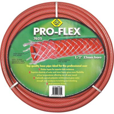 C.K Pro-Flex G762575 Tuinslang Rood 13 mm 75 m 1/2 inch 1 stuk(s)