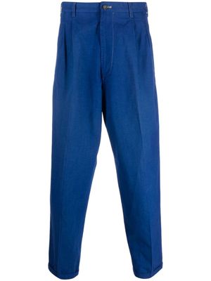 Yohji Yamamoto Pre-Owned pantalon de costume à coupe droite (années 1990) - Bleu