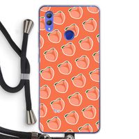 Just peachy: Honor Note 10 Transparant Hoesje met koord