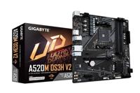 GIGABYTE A520M DS3H V2 moederbord Socket AM4 micro ATX