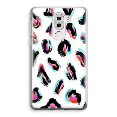 Cheetah color: Honor 6X Transparant Hoesje