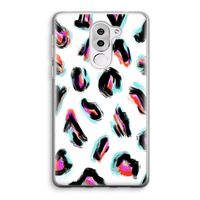 Cheetah color: Honor 6X Transparant Hoesje