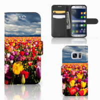 Samsung Galaxy S7 Hoesje Tulpen - thumbnail