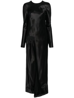 Christopher Esber robe longue Palladium - Noir