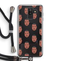 Kanye Call Me?: Samsung Galaxy J8 (2018) Transparant Hoesje met koord