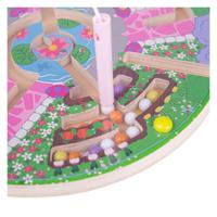 Bigjigs magnetische doolhof spel bloementuin