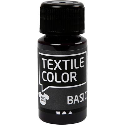 Creativ Company Textile color semi-dekkende textielverf - rood paars, 50ml