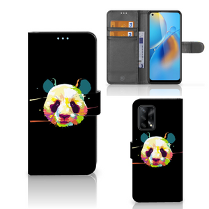 OPPO A74 4G Leuk Hoesje Panda Color