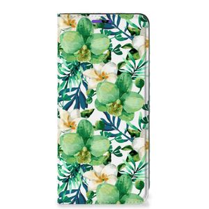 Samsung Galaxy A22 4G | M22 Smart Cover Orchidee Groen