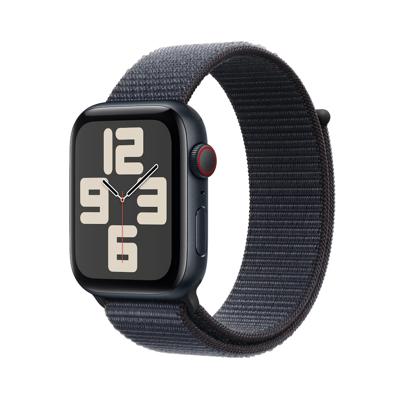 Apple Watch SE GPS + Cellular 44mm Aluminium Case met Ink Sport Loop Smartwatch