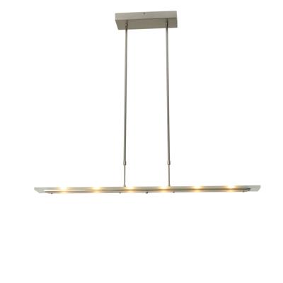 Masterlight Hanglamp eettafel - kantoorVigo 100cm nikkel mat - 2630-37-06-DW