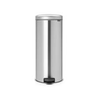 Brabantia newicon pedaalemmer, 30l - matt steel