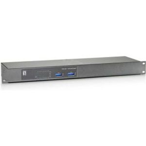 LevelOne FEP-1601 netwerk-switch Fast Ethernet (10/100) Power over Ethernet (PoE) Grijs, Metallic