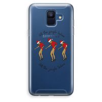 Jingle Ladies: Samsung Galaxy A6 (2018) Transparant Hoesje