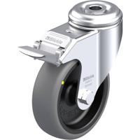 Blickle LKRA-TPA 101G-FI-ELS Zwenkwiel met rem Wieldiameter: 100 mm Draagvermogen (max.): 70 kg 1 stuk(s)