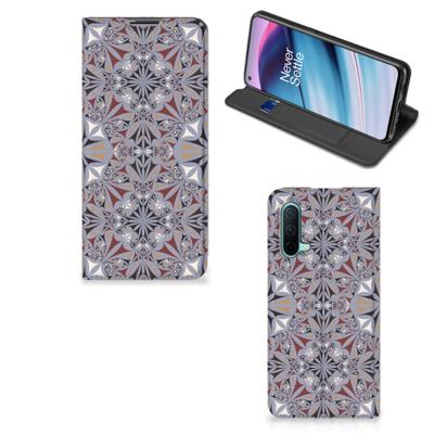 OnePlus Nord CE 5G | Standcase | Flower Tiles