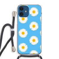Margrietjes: iPhone 12 Transparant Hoesje met koord