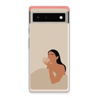 Fresh coffee: Google Pixel 6 Transparant Hoesje
