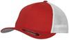 Flexfit FX6511T Flexfit Mesh Trucker 2-Tone Cap - Red/White - S/M