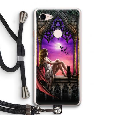 Kinderen van de nacht: Pixel 3 Transparant Hoesje met koord