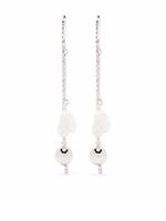 Mounser boucles d'oreilles Cap - Blanc