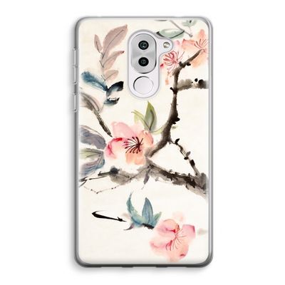 Japanse bloemen: Honor 6X Transparant Hoesje