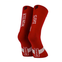 Sporcks Winter Days Rojo fietssokken S