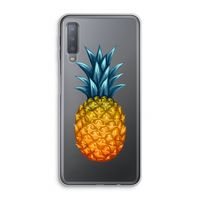 Grote ananas: Samsung Galaxy A7 (2018) Transparant Hoesje
