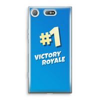 Victory Royale: Sony Xperia XZ1 Compact Transparant Hoesje