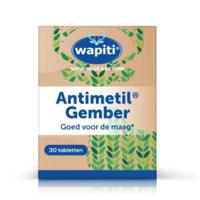 Wapiti Antimetil Gember 30Tabletten Wapiti Antimetil Gember 30Tabletten