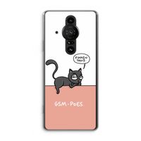 GSM poes: Sony Xperia Pro-I Transparant Hoesje
