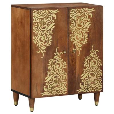 Dressoir Bruin 60 x 33.5 x 75 cm Massief mangohout