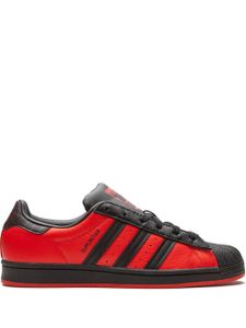 adidas baskets Superstar J - Rouge