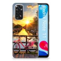 Xiaomi Redmi 10 | Redmi Note 11 4G | Silliconen Back Cover | Amsterdamse Grachten
