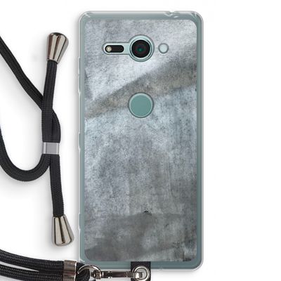 Grey Stone: Sony Xperia XZ2 Compact Transparant Hoesje met koord