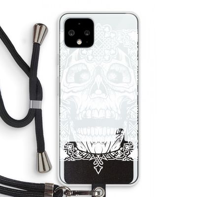 Seek & Destroy: Pixel 4 Transparant Hoesje met koord