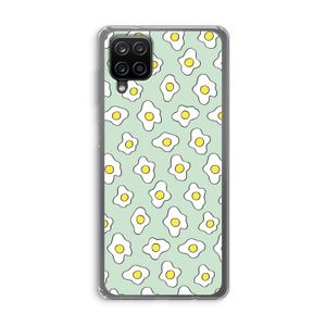 Spiegeleitjes: Samsung Galaxy A12 Transparant Hoesje