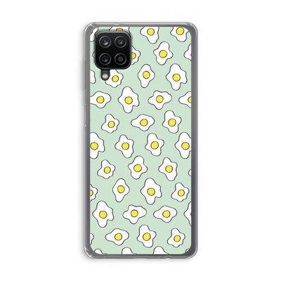 Spiegeleitjes: Samsung Galaxy A12 Transparant Hoesje