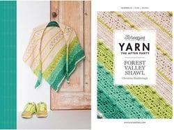 Yarn the after party nr.23 Forest Vally Shawl haakpatroon